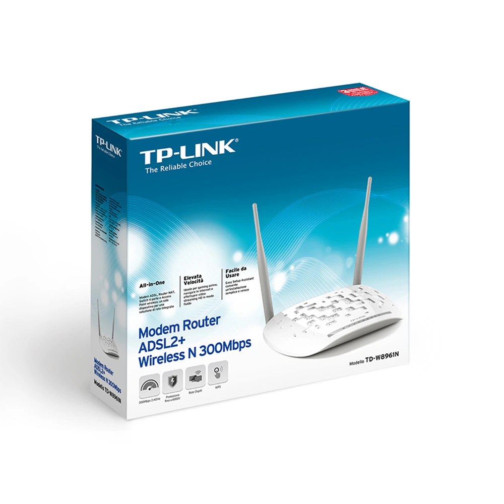 נתב אלחוטי Tp-Link TD-W8961N