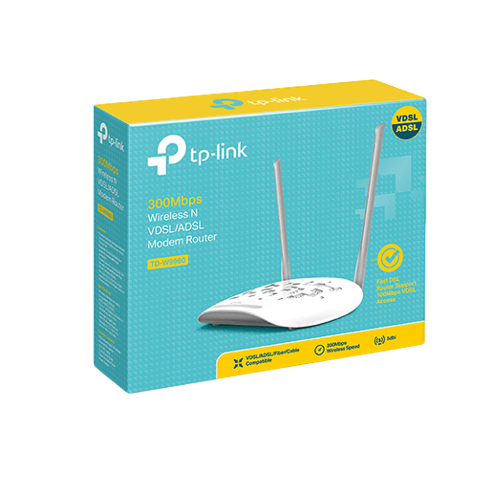 נתב+מודם TD-W9960N VDSL 300MBS