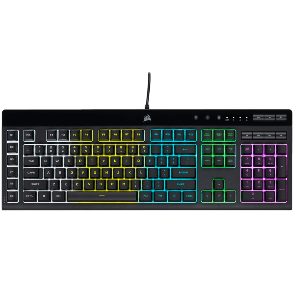 מקלדת גיימינגCorsair K55 RGB PRO