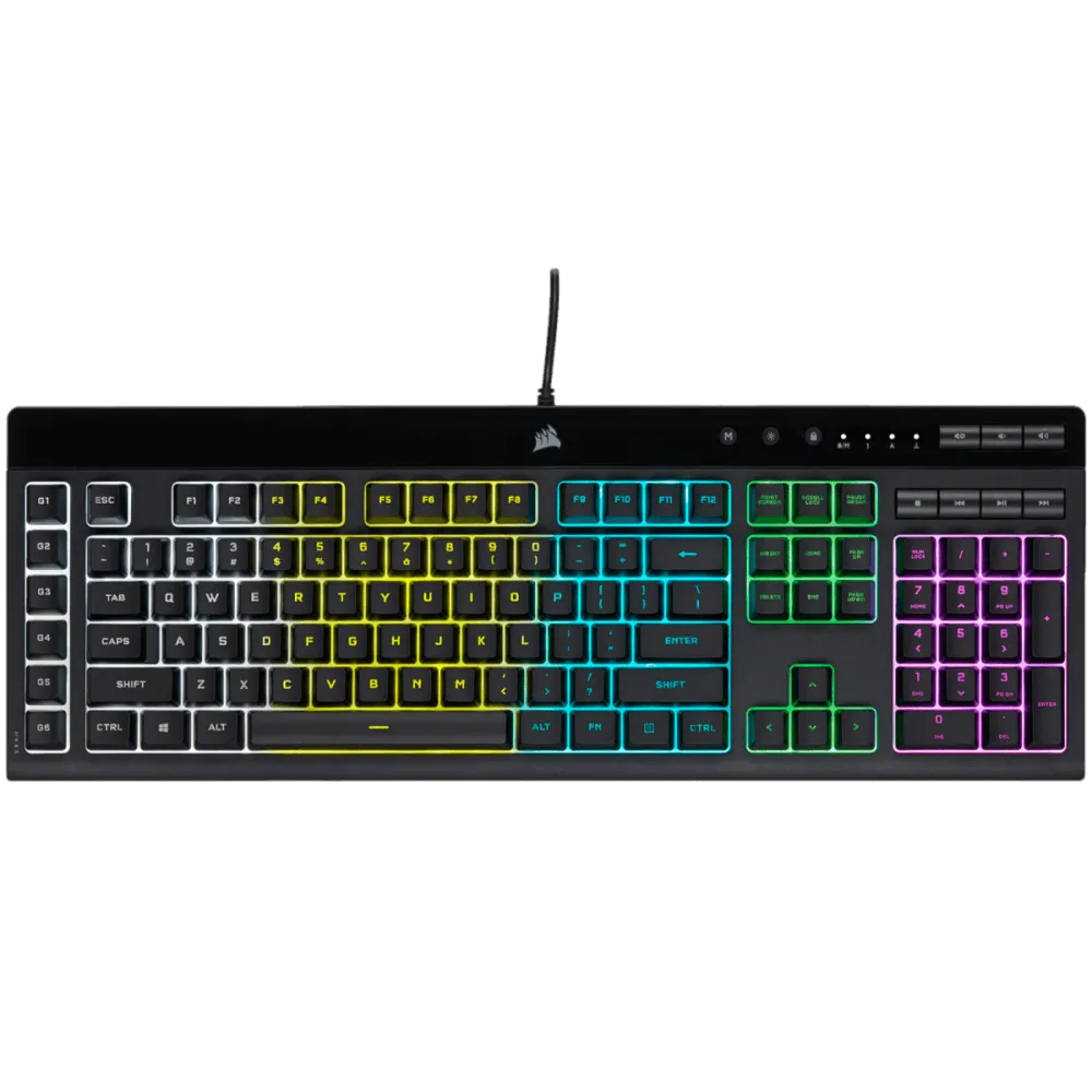 מקלדת גיימינגCorsair K55 RGB PRO