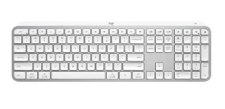 מקלדת אלחוטית מוארת Logitech MX Keys S – צבע לבן