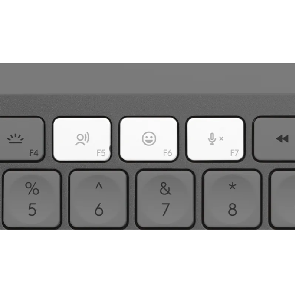 מקלדת אלחוטית מוארת Logitech MX Keys S – צבע לבן