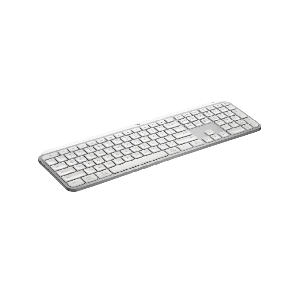 מקלדת אלחוטית מוארת Logitech MX Keys S – צבע לבן