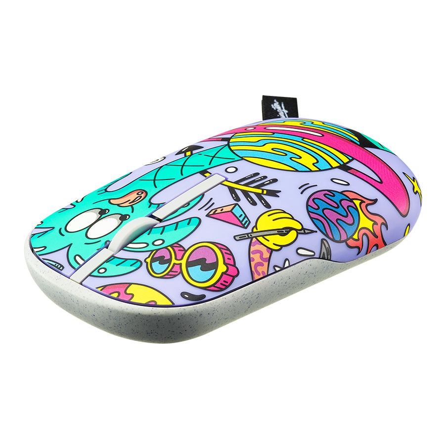 ASUS Marshmallow Mouse MD100 Steven Harrington Edition / BT 5 / 2.4GHz / Fun Palm Tree Caricature