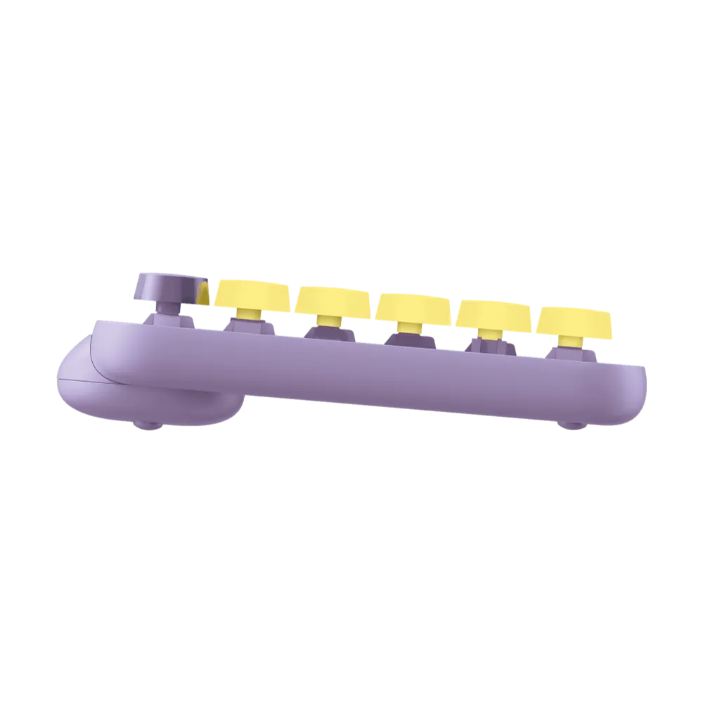 מקלדת מכאנית אלחוטית סגול, לבן, צהוב, מנטה צהוב LOGITECH POP KEYS