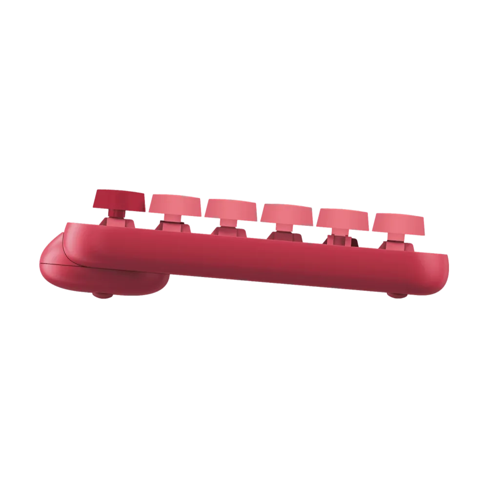 מקלדת מכאנית אלחוטית אודם, ורוד LOGITECH POP Keys