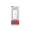 אותיות (ערבית) למקלדת שקופות בצבע שחור