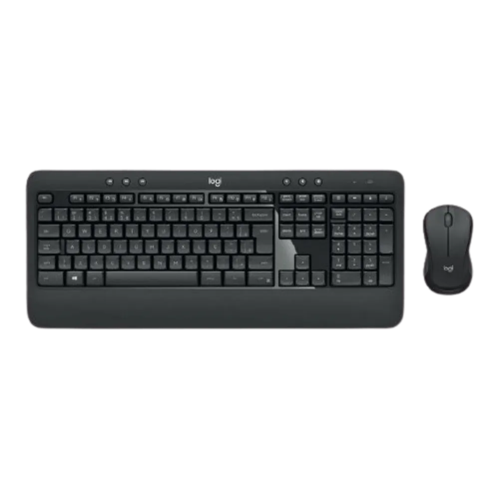 סט מקלדת ועכבר אלחוטיים Logitech MK540 שחור
