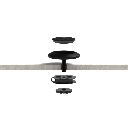 RALLY MIC MOUNT- תושבת שולחנית למיקרופון מבית LOGITECH