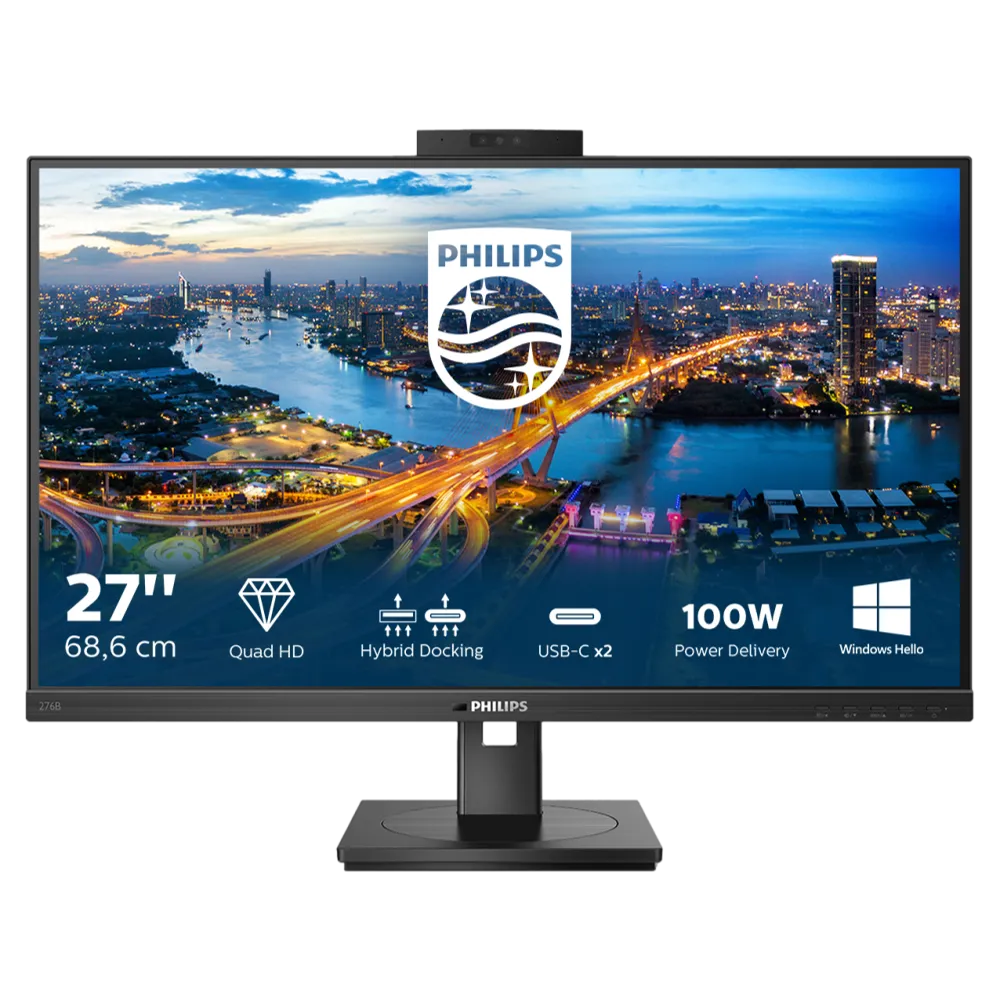 מסך מחשב "PHILIPS 276B1JH LED 27