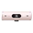 מצלמת רשת Logitech BRIO 500 - צבע ורוד
