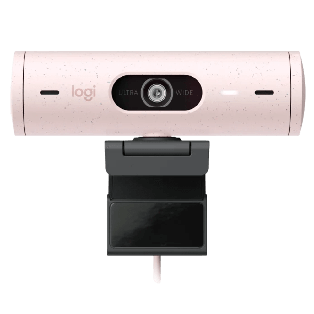 מצלמת רשת Logitech BRIO 500 - צבע ורוד