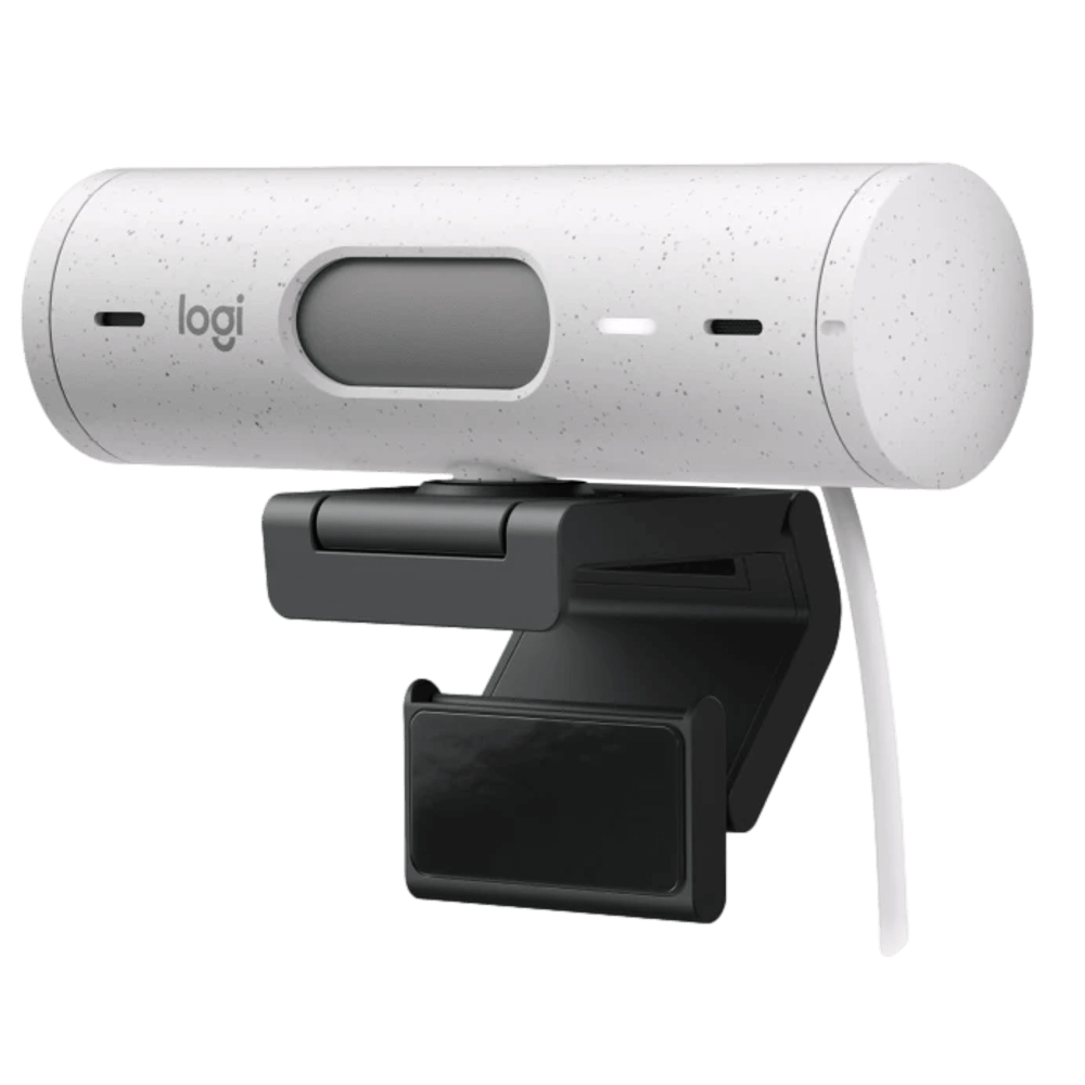 מצלמת רשת Logitech BRIO 500 - צבע לבן