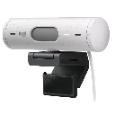 מצלמת רשת Logitech BRIO 500 - צבע לבן