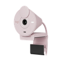 מצלמת רשת Logitech BRIO 300 – צבע ורוד
