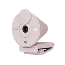 מצלמת רשת Logitech BRIO 300 – צבע ורוד