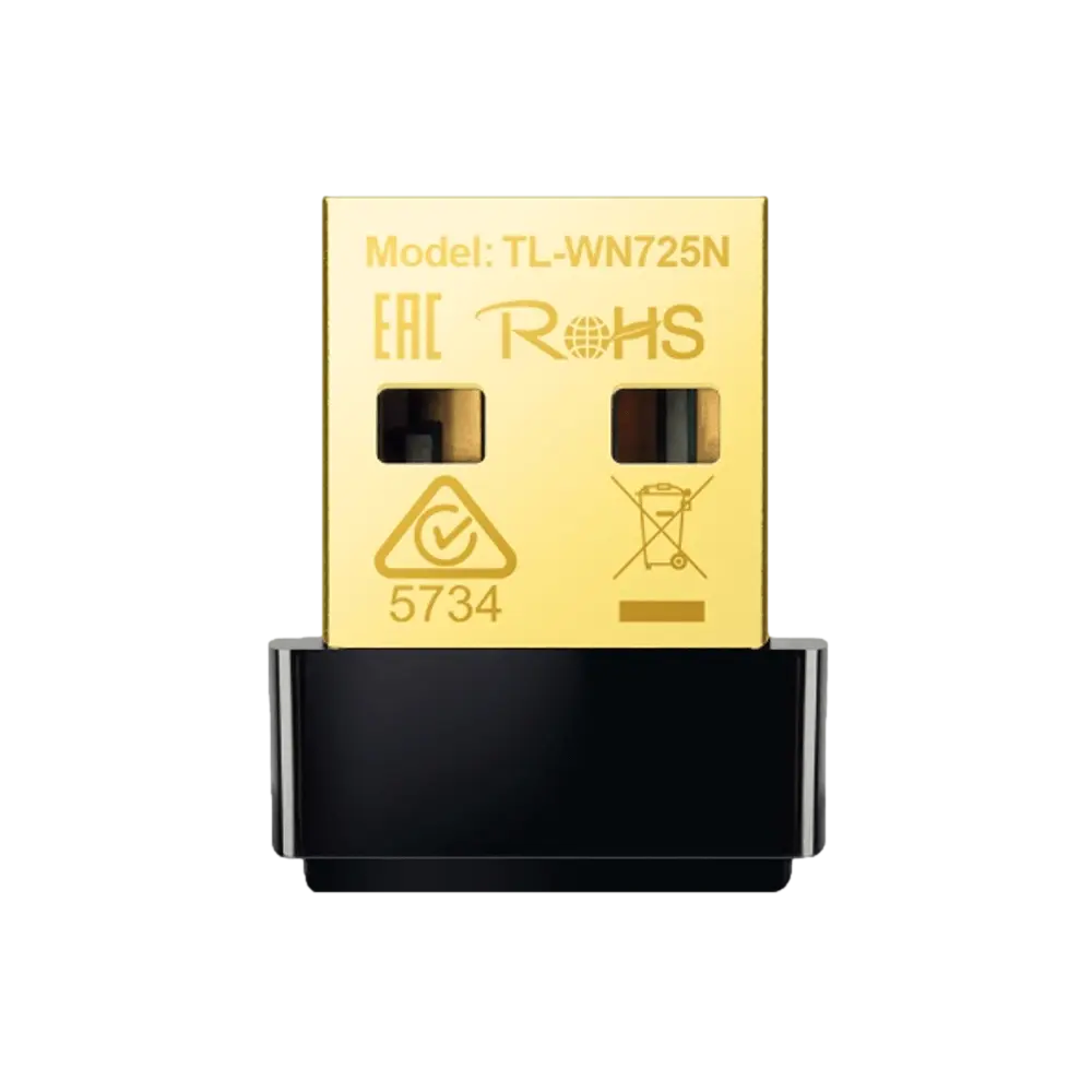 כרטיס מיקרו 150Mbps Wireless N Nano USB TL-WN725N מבית TP-LINK