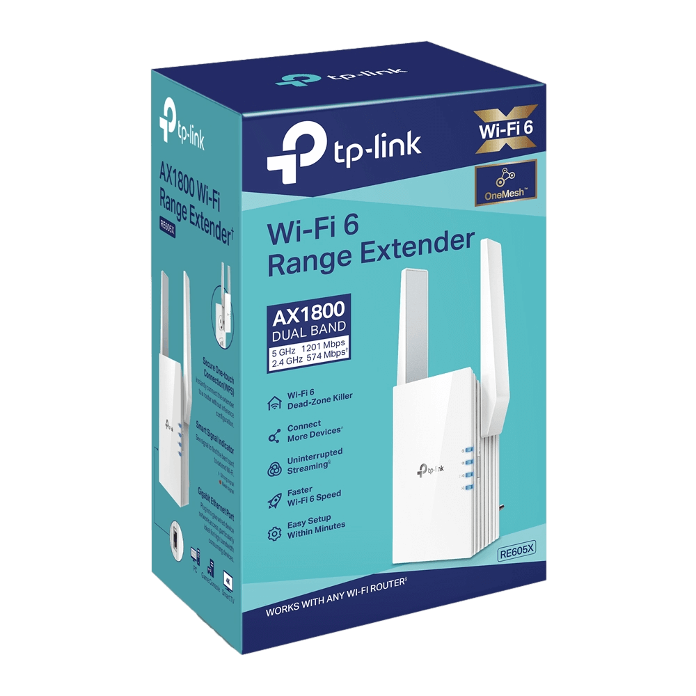 אקסס פוינט RE605X AX1800 WI-FI6
