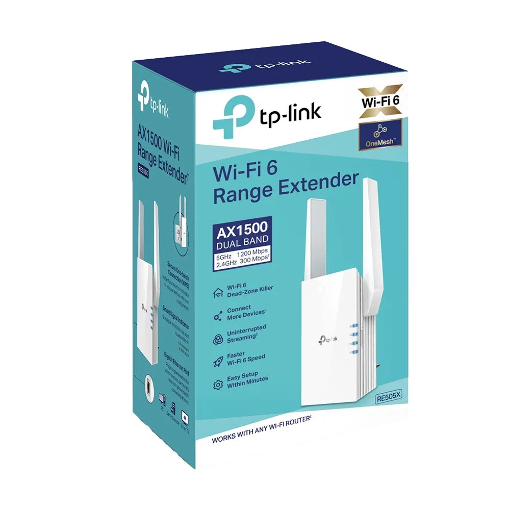 אקסס פוינט RE505X AX1500 WI-FI6