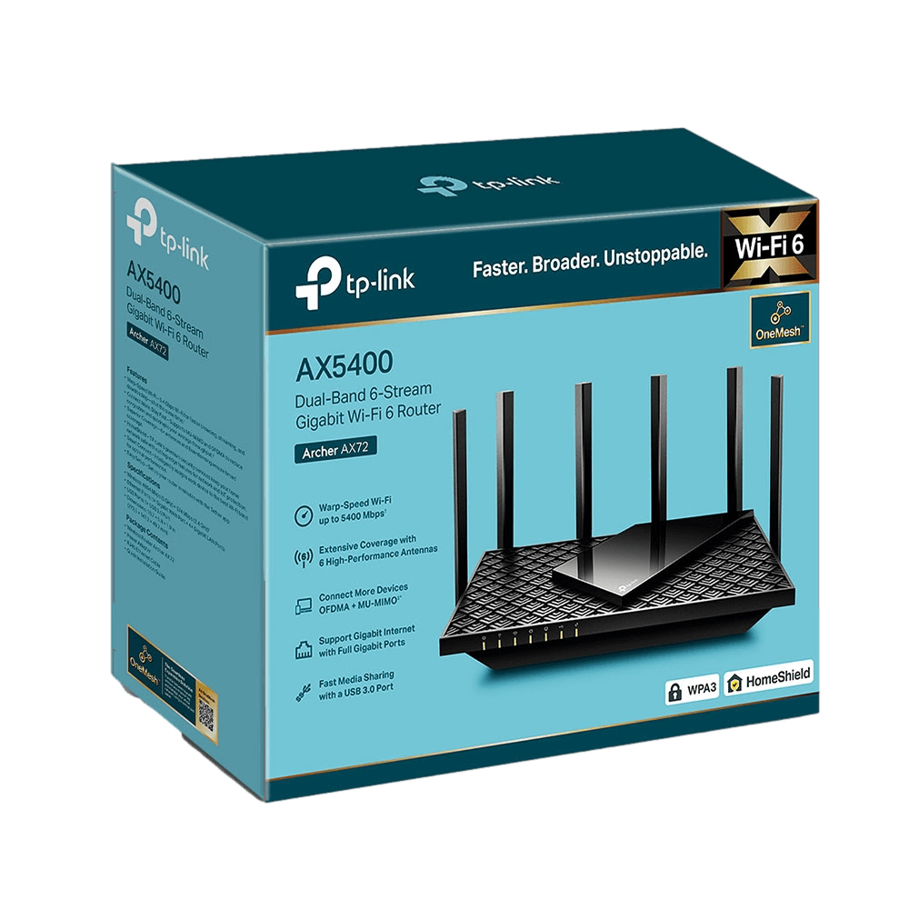 נתב ARCHER AX72 AX5400 WI-FI 6