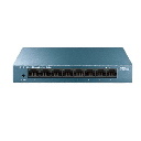 מתג שולחני בצבע מתכתי מבית TP-Link