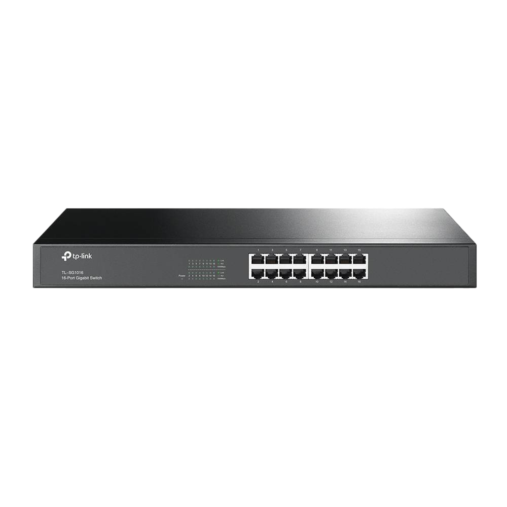 16-Port Gigabit Rackmount Switch מבית TP-LINK