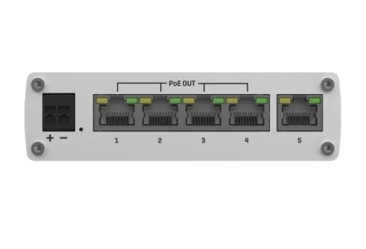 מתג תעשייתי‏‎ TSW101 TELTONIKA POE+ ‎