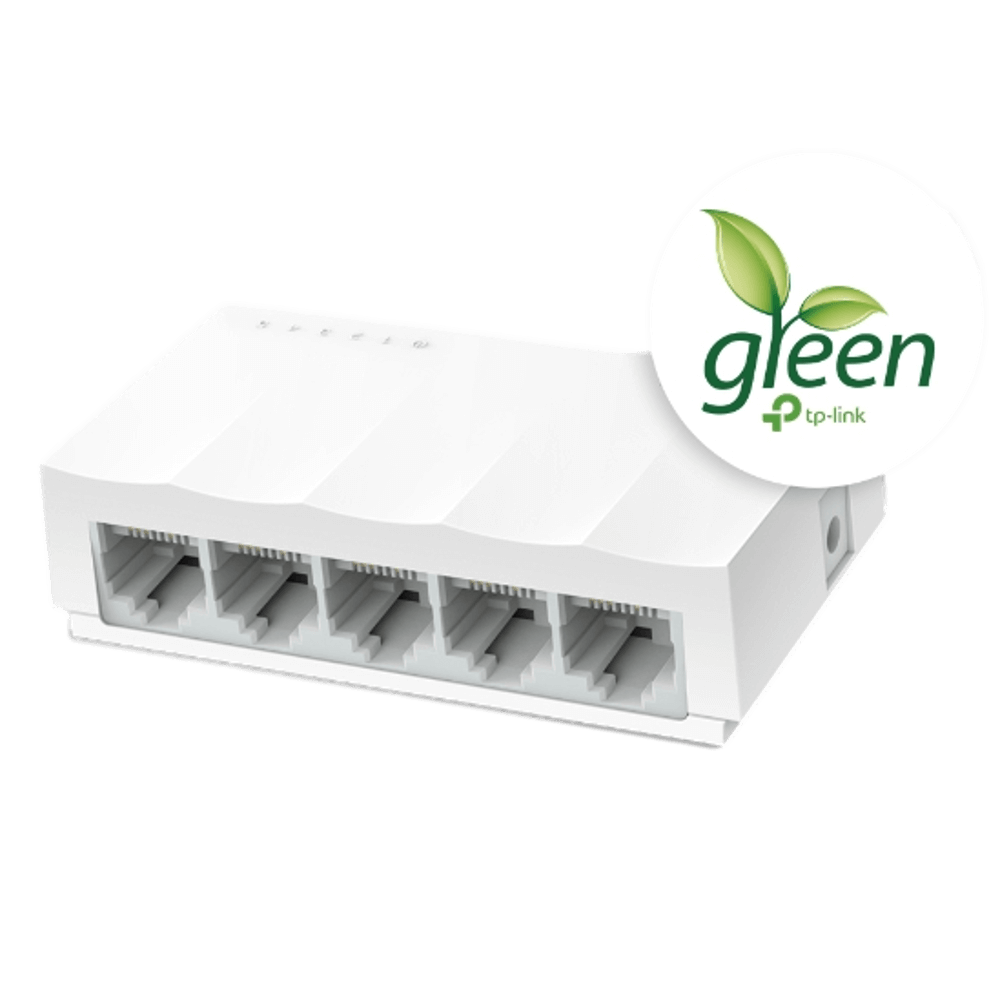 מתג שולחני 5 יציאות במהירות 10/100 דגם: LS1005 מבית TP-Link