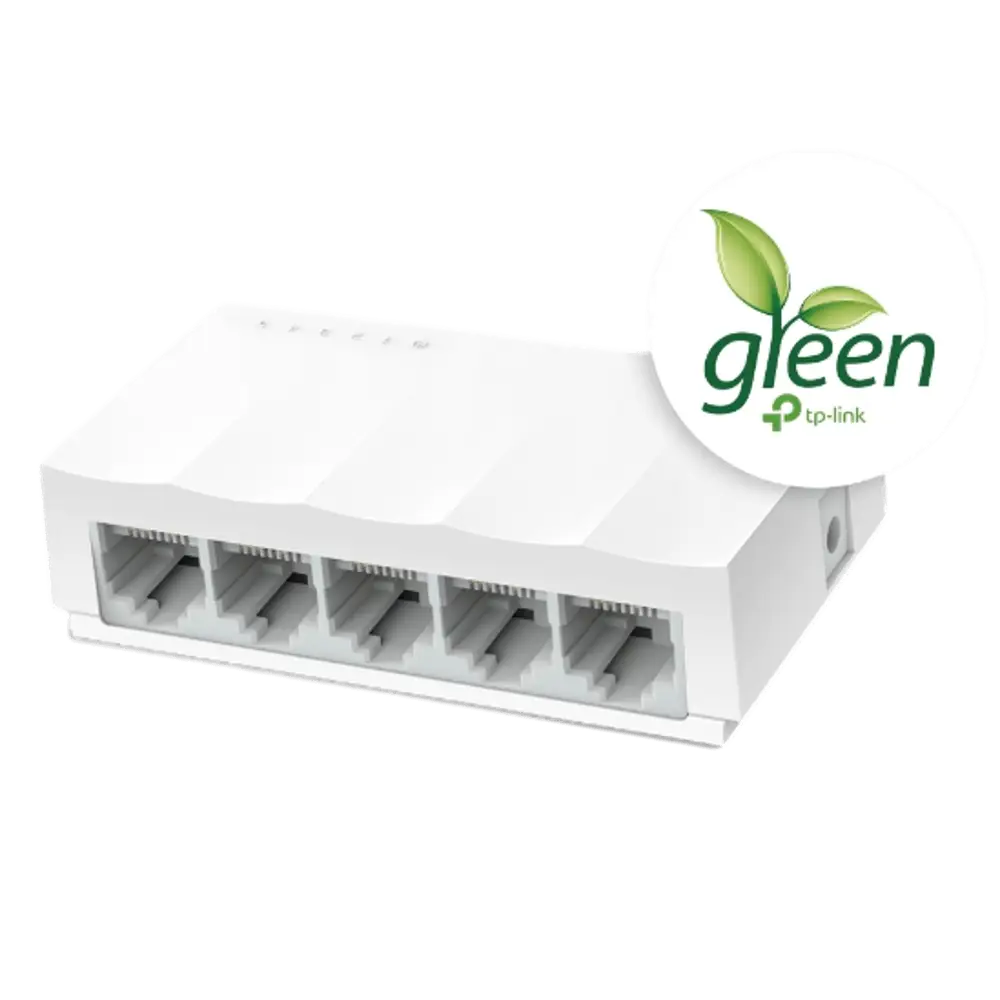 מתג שולחני 5 יציאות במהירות 10/100 דגם: LS1005 מבית TP-Link