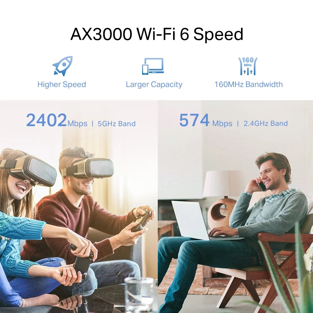 אקסס פוינט ‏RE705X AX3000 WI-FI 6‎