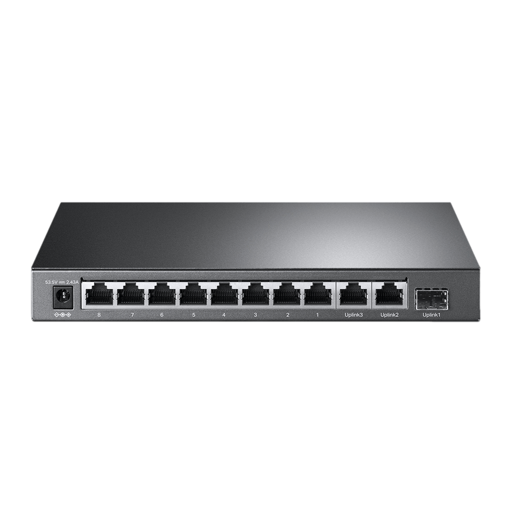 מתג מתכת SG1210MP 8POE+ SFP LONG