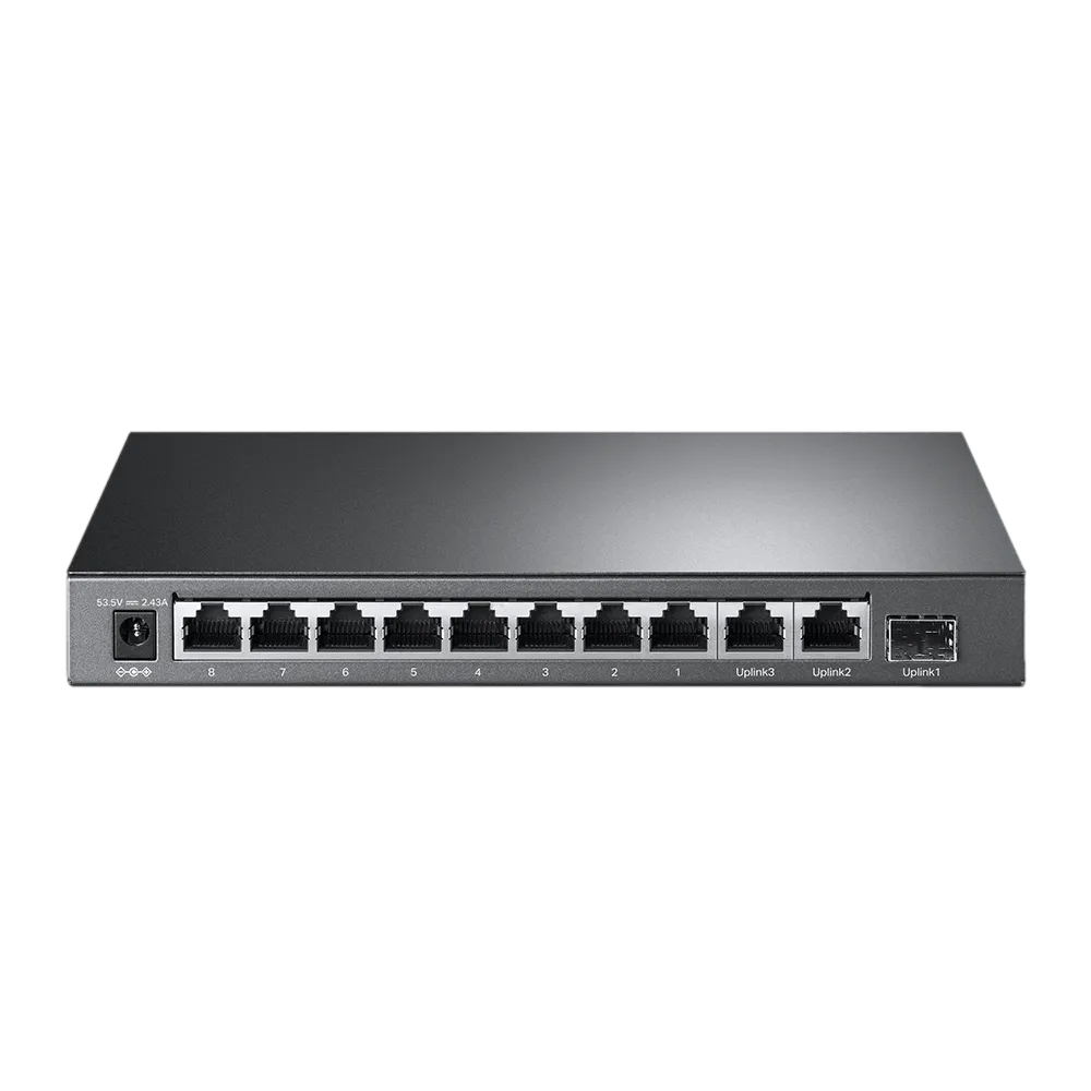 מתג מתכת SG1210MP 8POE+ SFP LONG
