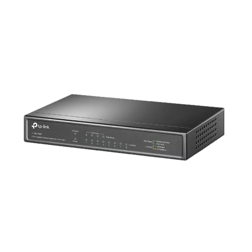 8-Port Gigabit Desktop Switch with 4-Port PoE TL-SG1008P TP-LINK