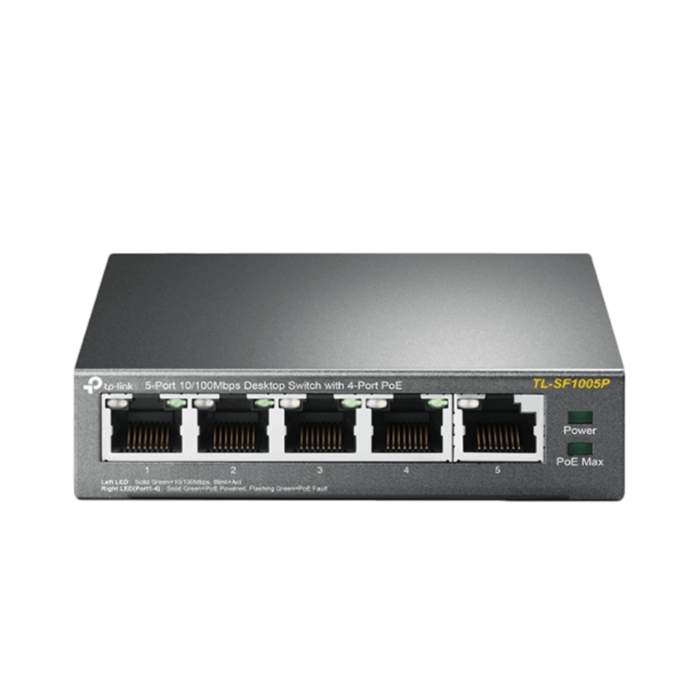 מתג TL-SF1005P 4POE 58W 10/100
