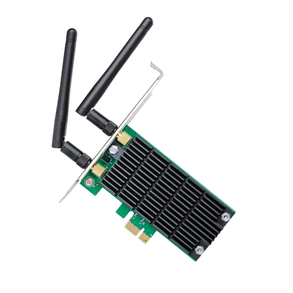 כרטיס רשת AC1200 Wireless Dual Band PCI Express T4E מבית TP-LINK