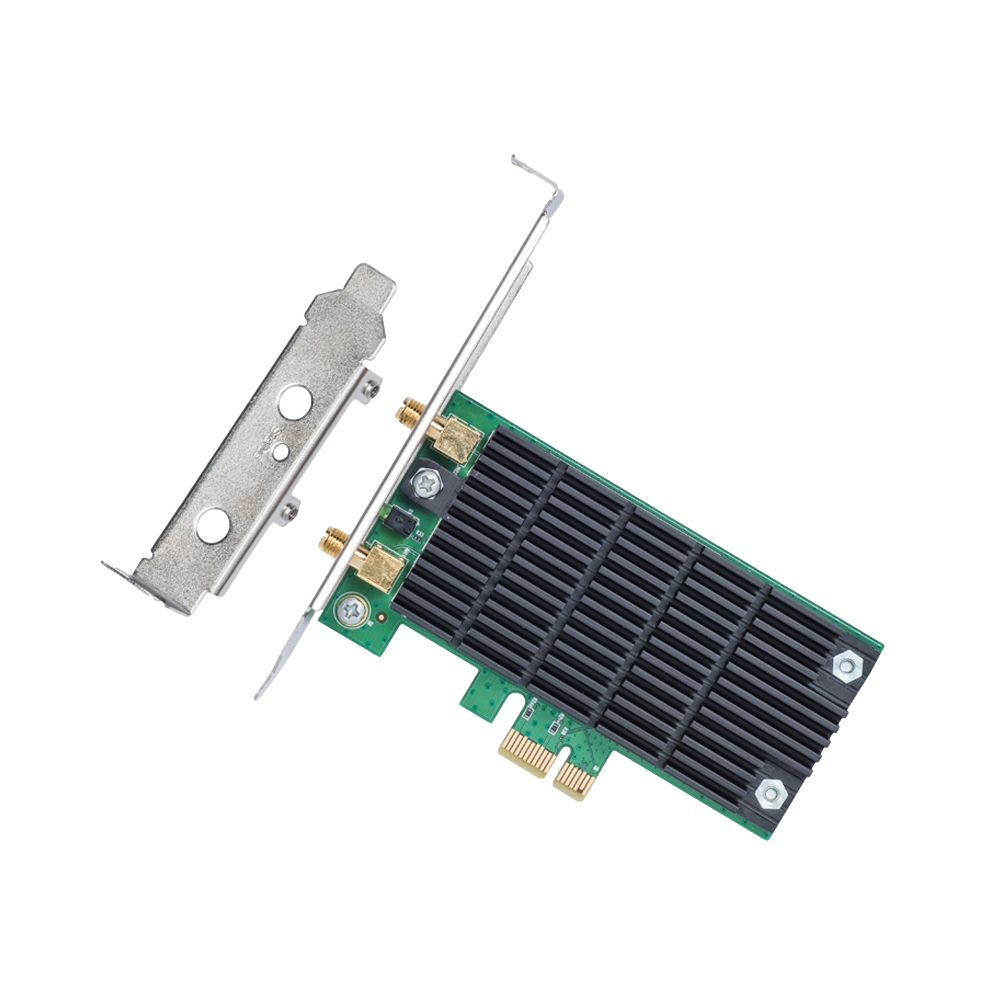 כרטיס רשת AC1200 Wireless Dual Band PCI Express T4E מבית TP-LINK