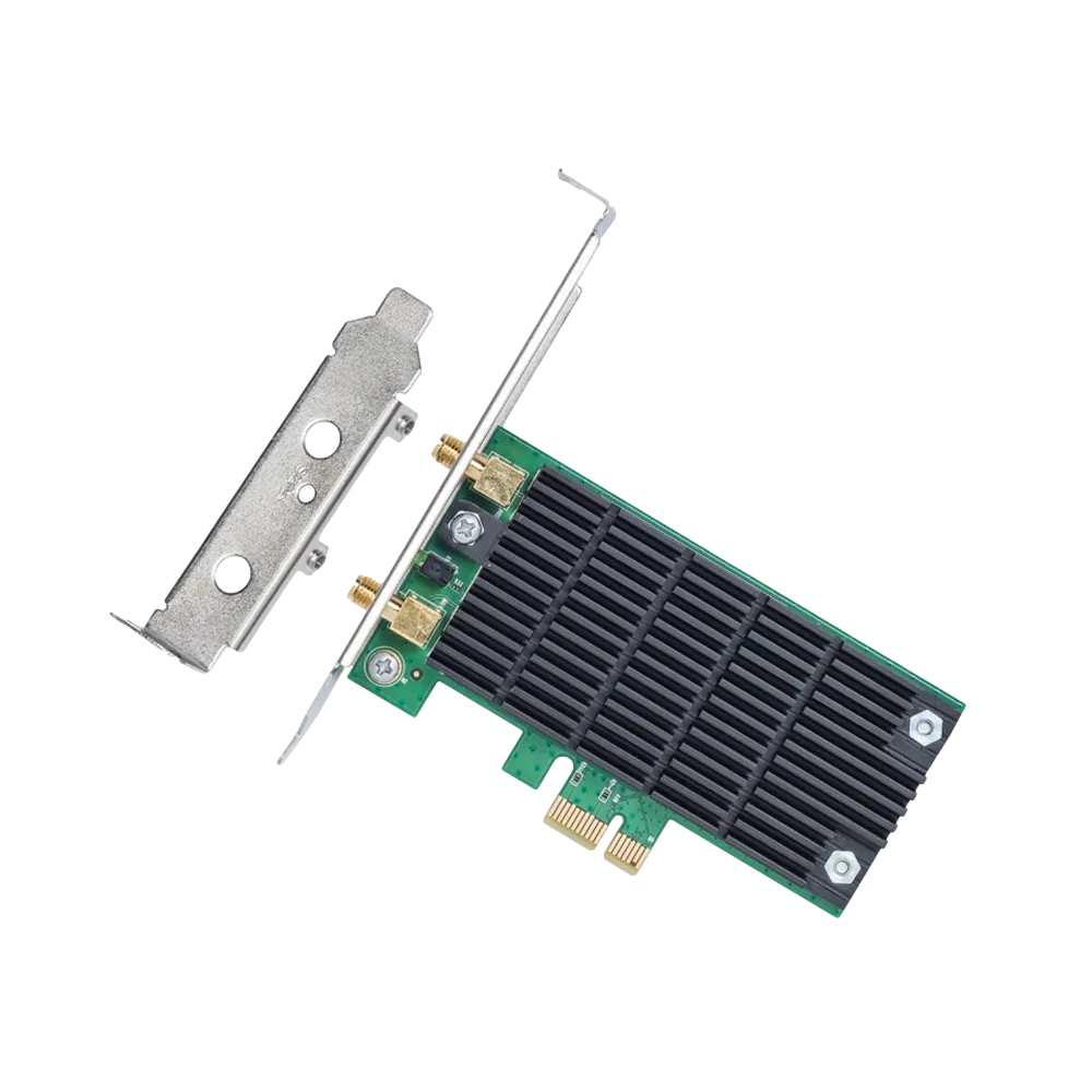 כרטיס רשת AC1200 Wireless Dual Band PCI Express T4E מבית TP-LINK