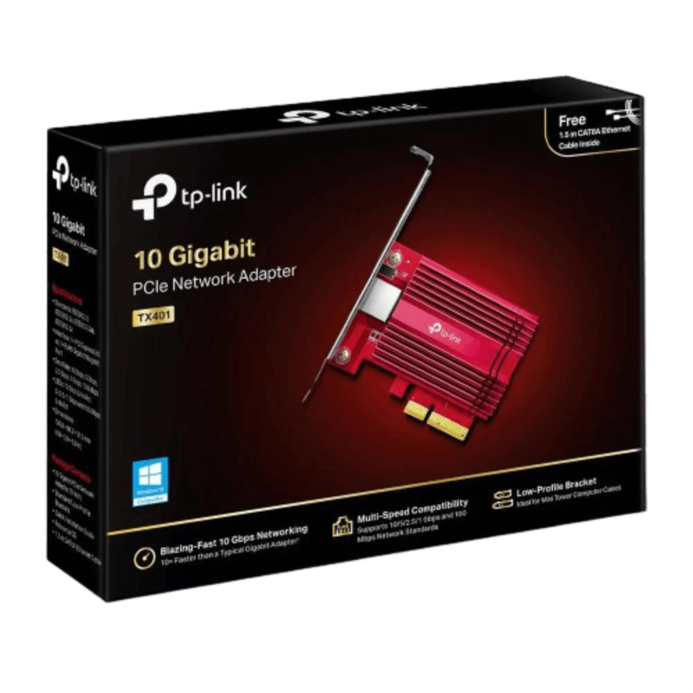 כרטיס TP-Link TX401 10 Gigabit PCI Express