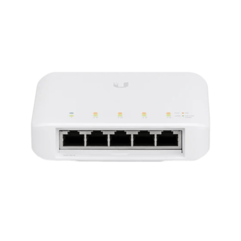 מתג PoE מנוהל עם 5 יציאות USW-FLEX מבית UBIQUITI