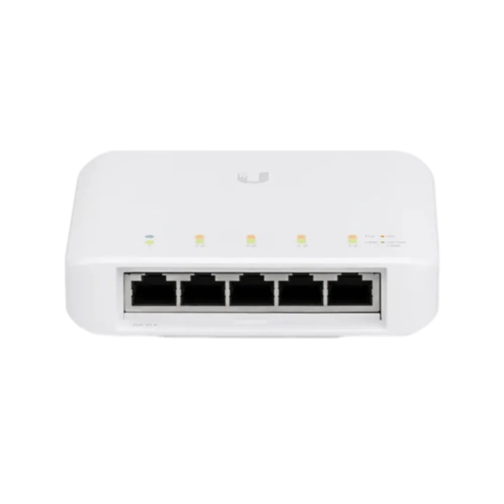 מתג PoE מנוהל עם 5 יציאות USW-FLEX מבית UBIQUITI