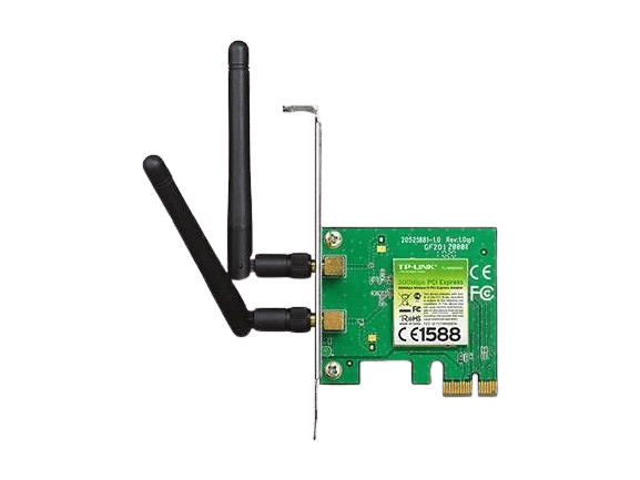 כרטיס אלחוטי 300Mbps Wireless N PCI Express TL-WN881ND מבית TP-LINK