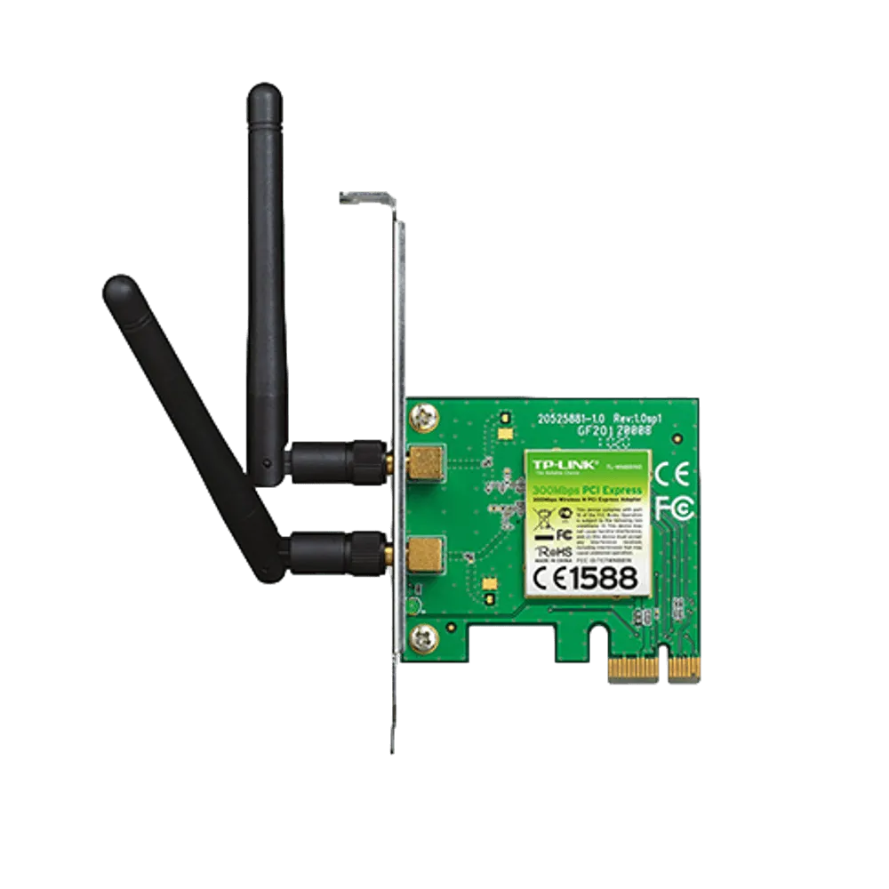 כרטיס אלחוטי 300Mbps Wireless N PCI Express TL-WN881ND מבית TP-LINK