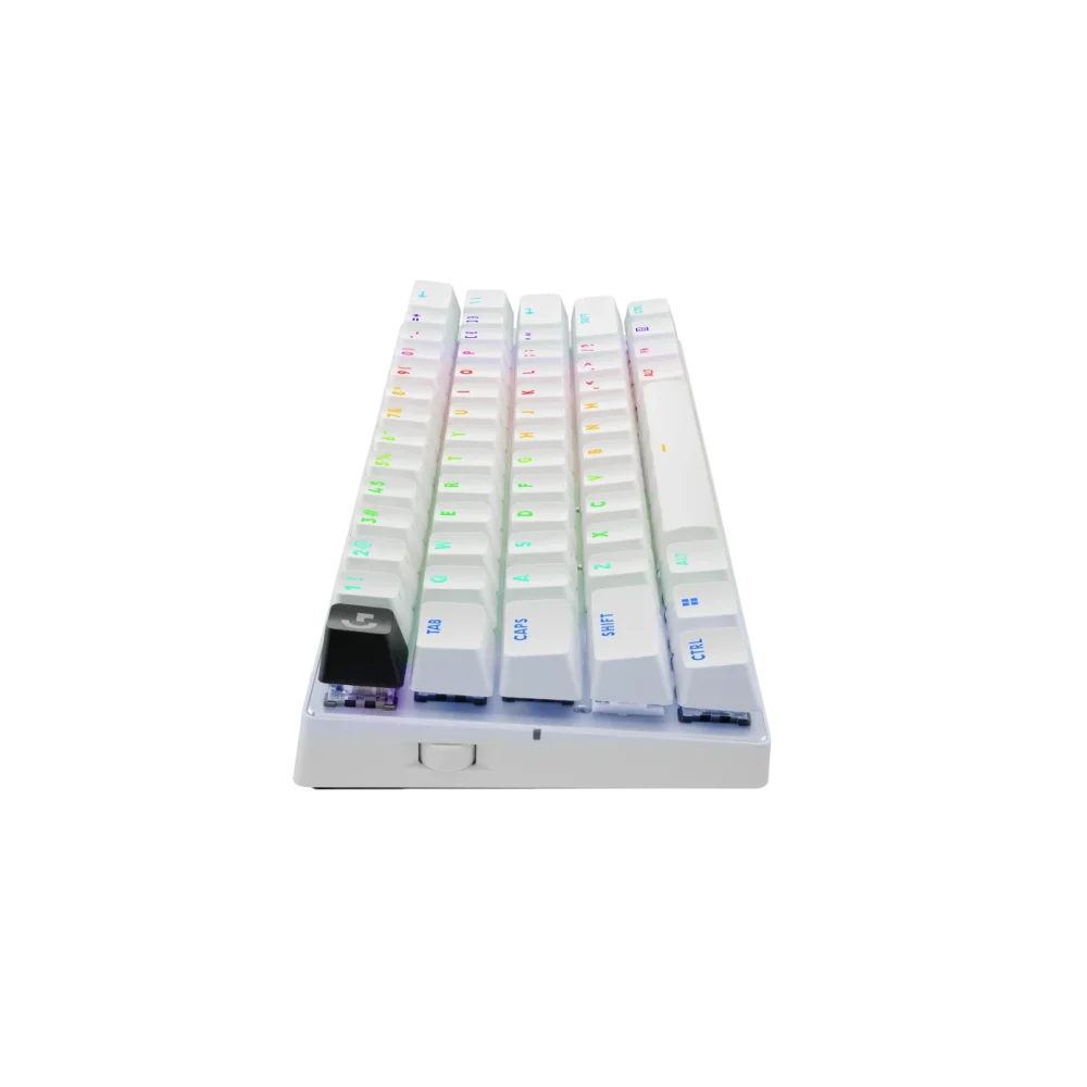 מקלדת גיימינג אלחוטית –Logitech G Pro X 60 TKL בצבע לבן
