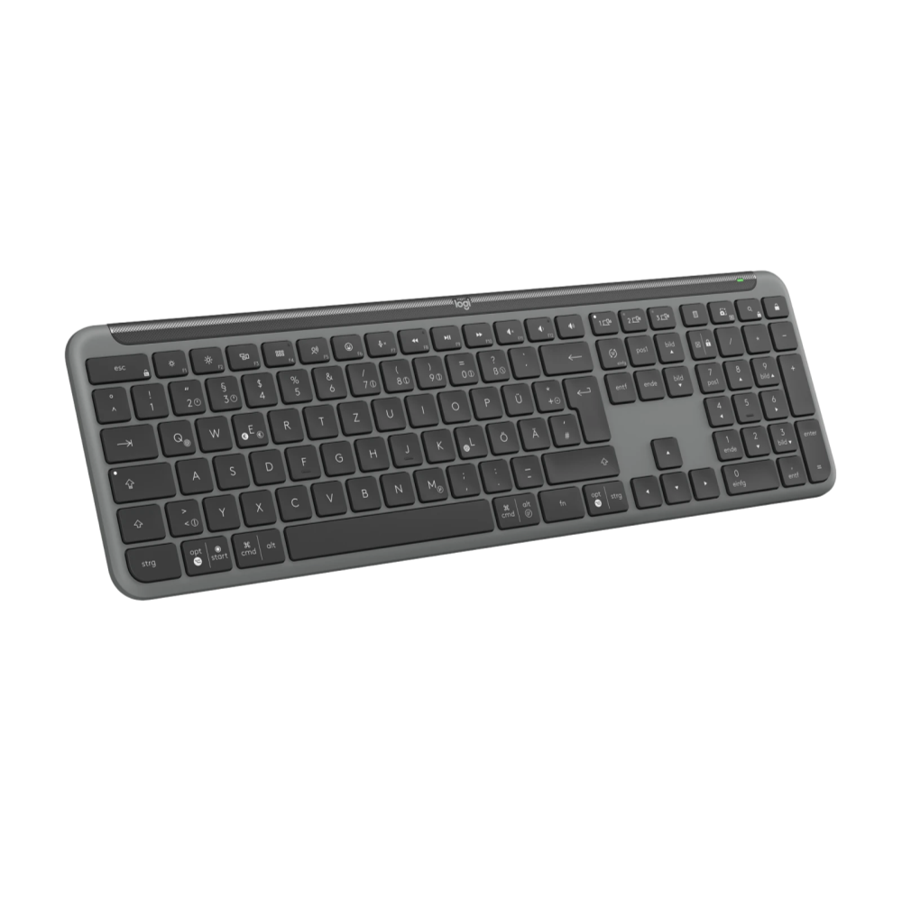 מקלדת גיימינג אלחוטית – K950 SLIM מבית Logitech בצבע Graphite
