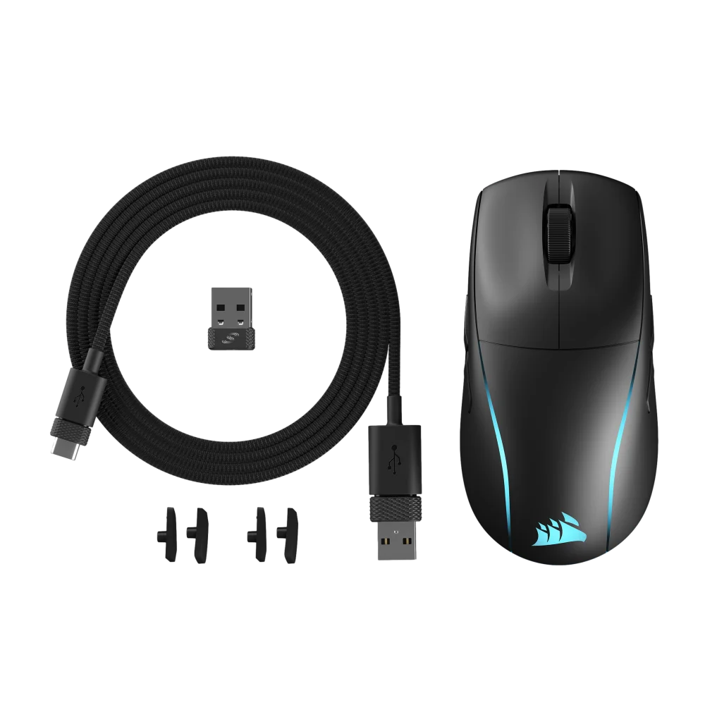 עכבר גיימינג אלחוטי CORSAIR M75 WIRELESS Lightweight RGB