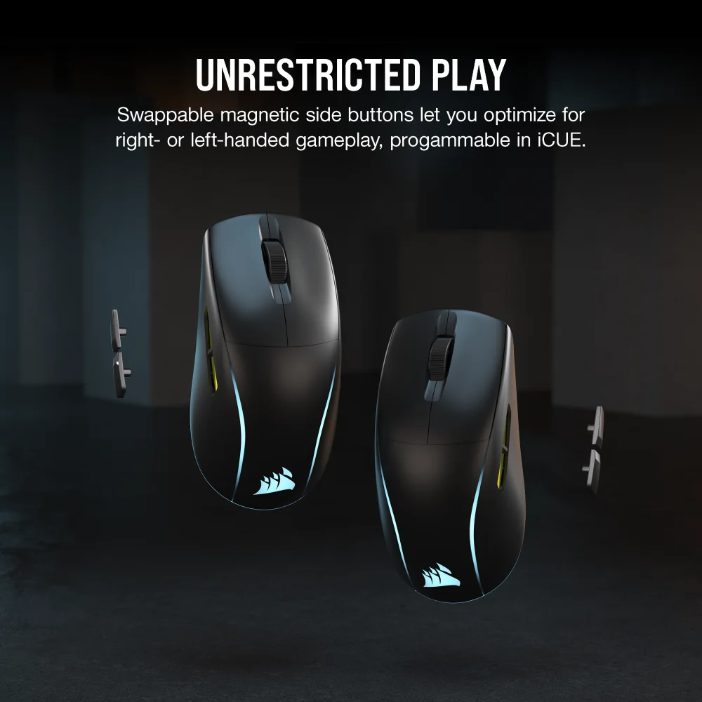 עכבר גיימינג אלחוטי CORSAIR M75 WIRELESS Lightweight RGB
