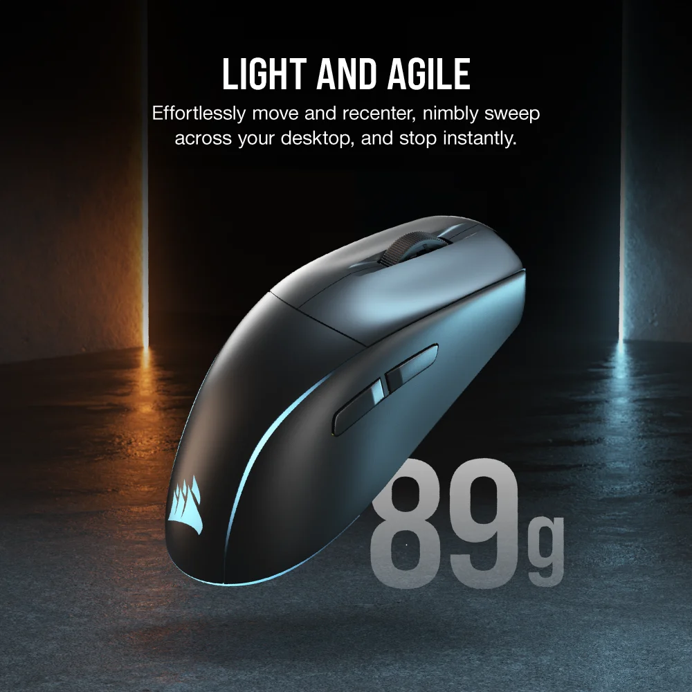 עכבר גיימינג אלחוטי CORSAIR M75 WIRELESS Lightweight RGB