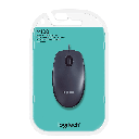 עכבר חוטי Logitech M100 בצבע אפור
