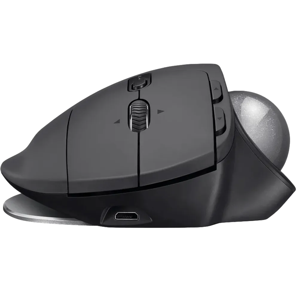עכבר אלחוטי Logitech MX Ergo בצבע שחור