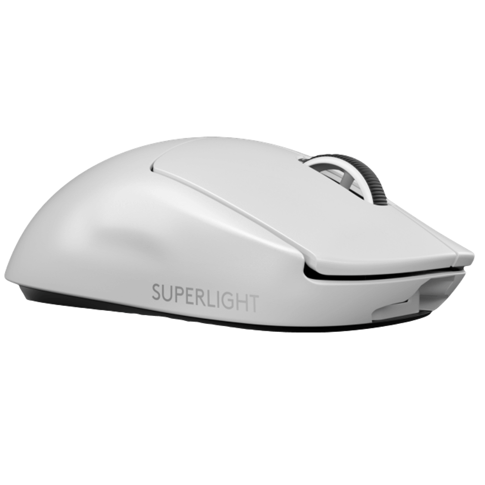 עכבר אלחוטי לבן LOG PRO X SUPERLIGH